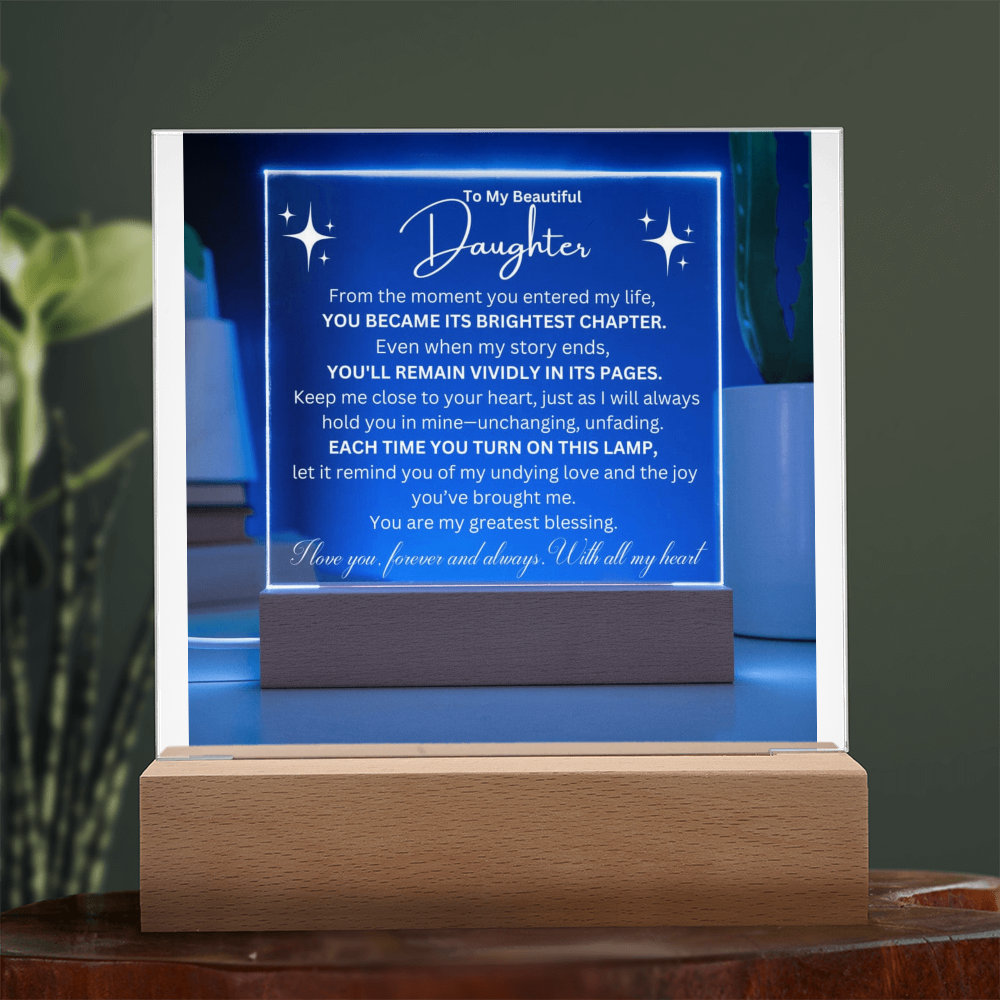 Guiding Light for My Daughter