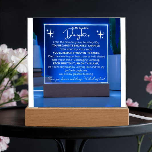 Guiding Light for My Daughter
