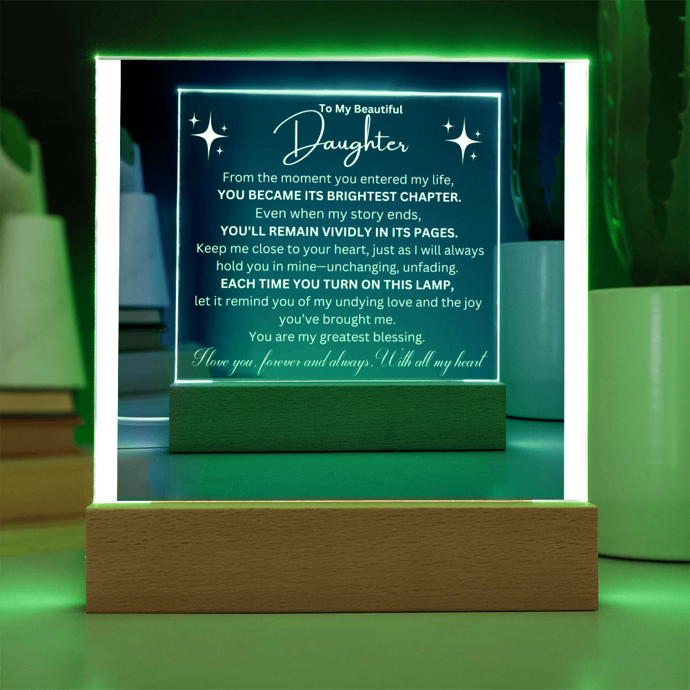 Guiding Light for My Daughter