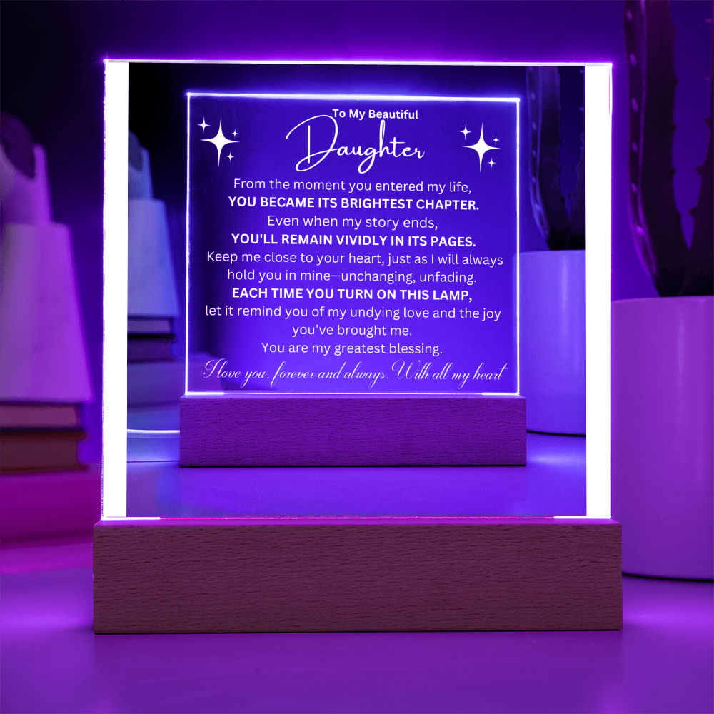 Guiding Light for My Daughter