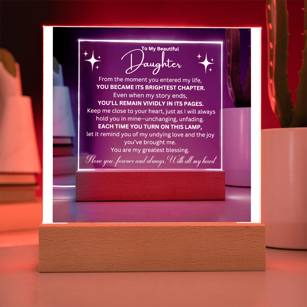 Guiding Light for My Daughter